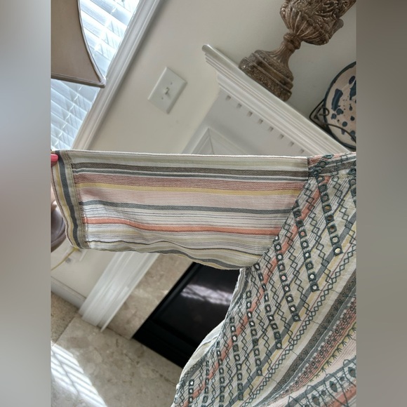 Anthropologie Multicolor Striped Shirt - Picture 3 of 8